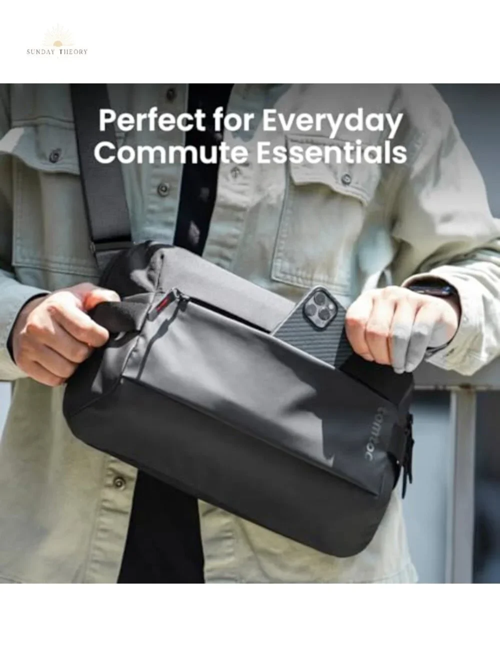 Compact EDC Sling Bag 3L-10L Crossbody Chest Shoulder Pack X-pac Recycled